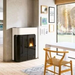 Pelletofen PALAZZETTI Ecofire Elisabeth Idro 14 KW Wasserführend -Chimney Geschaft 1 2 900x900