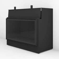 Gaskamin Brunner Architektur-Kamin Gas 40/80 -Chimney Geschaft 900620 Right 900x900