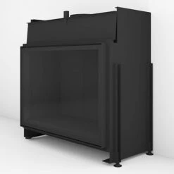 Gaskamin Brunner Klassik-Kamin Gas 53/80 -Chimney Geschaft 900639 Right 900x900