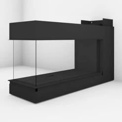 Gaskamin Brunner Panorama-Kamin Gas 43/105/38/105 -Chimney Geschaft 901000 Right 900x900