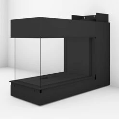 Gaskamin Brunner Panorama-Kamin Gas 43/75/38/75 -Chimney Geschaft 901014 Right 900x900