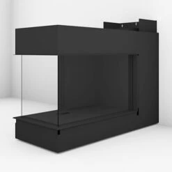 Gaskamin Brunner Panorama-Kamin Gas 43/36/38/75 -Chimney Geschaft 901020 Right 900x900