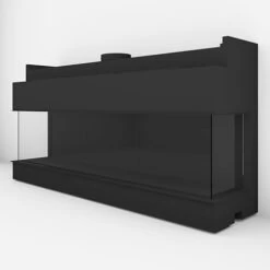 Gaskamin Brunner Panorama-Kamin Gas 40/32/174/32 -Chimney Geschaft 902116 Right 900x900