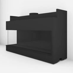 Gaskamin Brunner Eck-Kamin Gas 40/144/32 -Chimney Geschaft 902124 Right 900x900