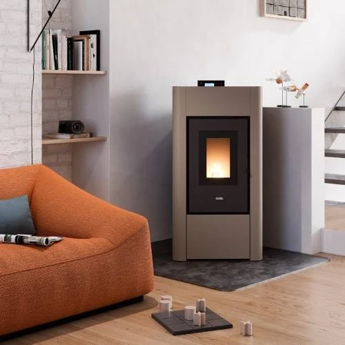 Pelletofen Cadel Idro Prince 12 | 11,8 KW Wasserführend 4 Pelletofen Cadel Idro Prince 12 | 11,8 KW Wasserführend – Bild 2