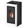 Pelletofen Cadel Kobe Plus 11 | 10,5 KW -Chimney Geschaft Cadel Kobe Plus 11 weiss 900x900