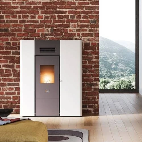 Pelletofen Cadel Maya Idro 16 | 16,1 KW Wasserführend 4 Pelletofen Cadel Maya Idro 16 | 16,1 KW Wasserführend – Bild 2