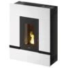 Pelletofen Cadel Mithos Plus 12 Ps 12 KW -Chimney Geschaft Cadel Mithos Plus 12 PS weiss 900x900