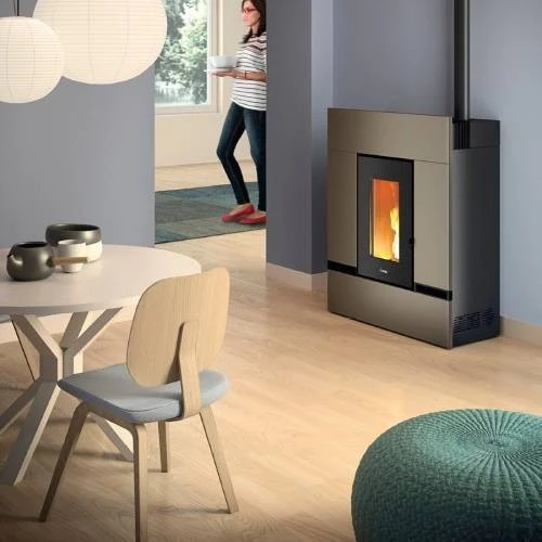 Pelletofen Cadel Mithos Plus 12 Up 12 KW 4 Pelletofen Cadel Mithos Plus 12 Up 12 KW – Bild 2