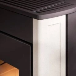 Pelletofen Cadel Perla 7 | 7 KW 10 Pelletofen Cadel Perla 7 | 7 KW -Chimney Geschaft Cadel Perla 7 Keramik Weiss Detail 900x900