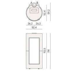 Pelletofen Cadel Shell 9 Up 9,1 KW -Chimney Geschaft Cadel Shell 9 Up Tech 900x900