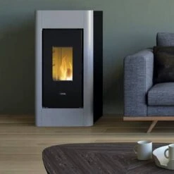 Pelletofen Cadel Sweet 7 | 7 KW -Chimney Geschaft Cadel Sweet 7 Weiss Ambient 2 900x900