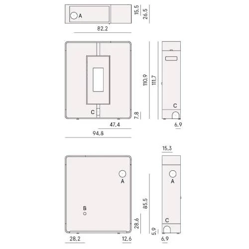 Pelletofen Cadel Tile Plus 10 | 10 KW 7 Pelletofen Cadel Tile Plus 10 | 10 KW – Bild 5