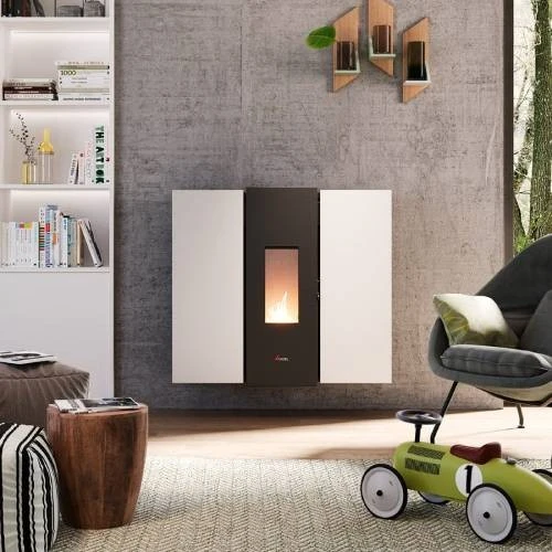 Pelletofen Cadel Wall Plus 10 | 10 KW 4 Pelletofen Cadel Wall Plus 10 | 10 KW – Bild 2