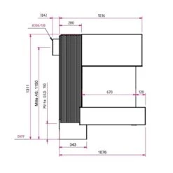 Gaskamin Camina E30 G -Chimney Geschaft E30 G teh2 2023 900x900