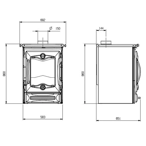 Holzherd La Nordica Cucinotta 9,1 KW 8 Holzherd La Nordica Cucinotta 9,1 KW – Bild 6