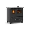 Holzherd La Nordica Family 4,5 | 7,5 KW -Chimney Geschaft Holzherd La Nordica Family 4 5 schwarz 900x900