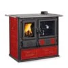 Holzherd La Nordica Rosa 5.0 - Ceramica 8,8 KW -Chimney Geschaft Holzherd La Nordica Rosa 5 0 Ceramica rot 900x900