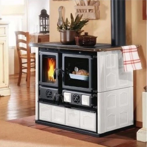 Holzherd La Nordica Rosa 5.0 - Maiolica 8,8 KW 4 Holzherd La Nordica Rosa 5.0 - Maiolica 8,8 KW – Bild 2