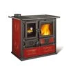 Holzherd La Nordica Rosa Sinistra Reverse 8,2 KW 1 Holzherd La Nordica Rosa Sinistra Reverse 8,2 KW -Chimney Geschaft Holzherd La Nordica Rosa Sinistra Reverse rot 900x900