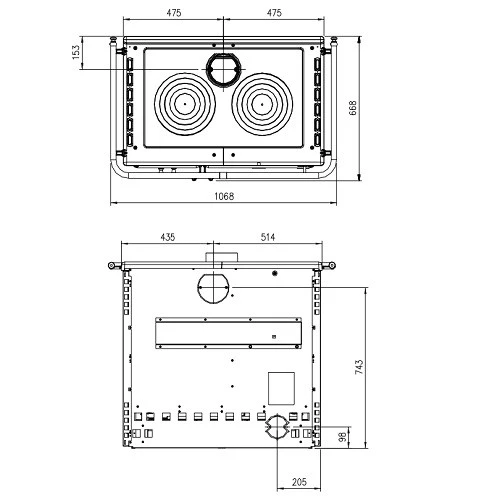 Holzherd La Nordica Rosa XXL 5.0 - Steel 11 KW 8 Holzherd La Nordica Rosa XXL 5.0 - Steel 11 KW – Bild 6