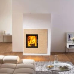 Kaminbausatz Austroflamm Kera Xtra 45 | 6 KW Drehtür -Chimney Geschaft Kaminbausatz Austroflamm Kera Xtra 45 ambient2 900x900