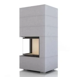 Kaminbausatz Brunner BSK 02, Eckkamin 11 KW, Schiebetür -Chimney Geschaft Kaminbausatz Brunner BSK 02 Eck 57 67 44 links Schiebetuer Right 900x900