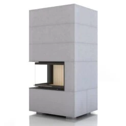 Kaminbausatz Brunner BSK 02, Eckkamin 12 KW Wasserführend, Schiebetür -Chimney Geschaft Kaminbausatz Brunner BSK 02 links Right 900x900