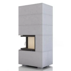 Kaminbausatz Brunner BSK 12, Eckkamin 8 KW, Drehtür Wasserführend -Chimney Geschaft Kaminbausatz Brunner BSK 12 Kamin Kessel Eck 42 57 30 links Drehtuer Right 900x900 1