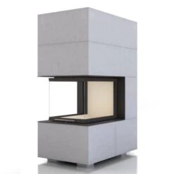 Kaminbausatz Brunner BSK 13 Panoramakamin 13 KW, Schiebetür