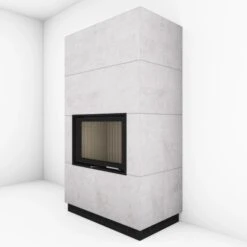 Kaminbausatz Brunner BSK 42-66 | 9 KW Drehtür -Chimney Geschaft Kaminbausatz Brunner BSK 42 66 Drehtuer Right 900x900