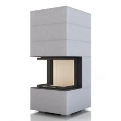 Kaminbausatz Brunner BSK 5.1, Panoramakamin 13 KW, Schiebetür