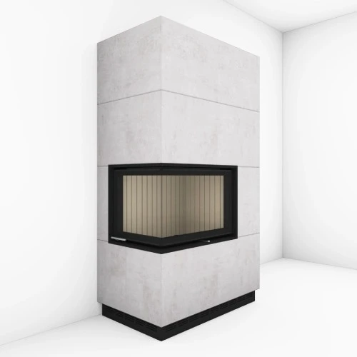 Kaminbausatz Brunner BSK Eckkamin 42-66-42 | 9 KW Links/rechts Drehtür 3 Kaminbausatz Brunner BSK Eckkamin 42-66-42 | 9 KW Links/rechts Drehtür