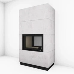 Kaminbausatz Brunner BSK Tunnel 42-66 | 9 KW Drehtür/Drehtür -Chimney Geschaft Kaminbausatz Brunner BSK Tunnel 42 66 DT DT Right 900x900