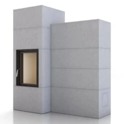 Kaminbausatz Brunner BSO 03 | 9 KW, Drehtür