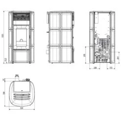 Pelletofen MCZ CLUB Absolute Hydromatic 24 M2+ 24,2 KW Wasserführend 7 Pelletofen MCZ CLUB Absolute Hydromatic 24 M2+ 24,2 KW Wasserführend -Chimney Geschaft MCZ Club Hydromatic 24 M2 Abmessungen 900x900 1