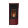 Pelletofen MCZ STAR Air 8 M2+ 8,1 KW -Chimney Geschaft MCZ Star Bordeaux ceramic 900x900