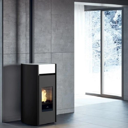 Pelletofen Edilkamin Myrna Plus 12,3 KW 4 Pelletofen Edilkamin Myrna Plus 12,3 KW – Bild 2