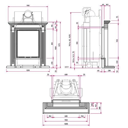 Kaminbausatz CAMINA N11 9 KW Naturstein-Anlage 6 Kaminbausatz CAMINA N11 9 KW Naturstein-Anlage – Bild 4