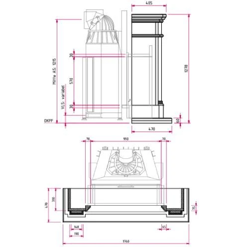 Kaminbausatz CAMINA N25 10 KW Naturstein-Anlage 7 Kaminbausatz CAMINA N25 10 KW Naturstein-Anlage – Bild 5