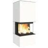 Kaminbausatz Neocube P30 10 KW -Chimney Geschaft Neocube P30 Arctic White Arctic White 900x900
