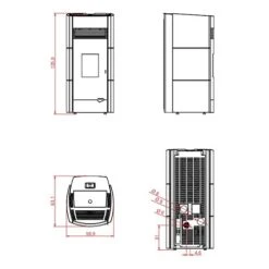 Pelletofen PALAZZETTI Ecofire Linda 12 KW Raumluftunabhängig 7 Pelletofen PALAZZETTI Ecofire Linda 12 KW Raumluftunabhängig -Chimney Geschaft Palazzetti Pelletofen Linda Technisches 900x900 1