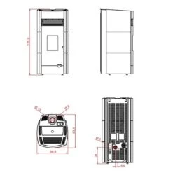 Pelletofen PALAZZETTI Ecofire Linda US 12 KW 7 Pelletofen PALAZZETTI Ecofire Linda US 12 KW -Chimney Geschaft Palazzetti Pelletofen Linda US Technisches 900x900