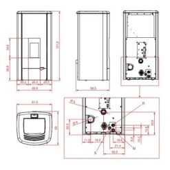 Pelletofen PALAZZETTI Ecofire Mirella Idro 10 KW Wasserführend 7 Pelletofen PALAZZETTI Ecofire Mirella Idro 10 KW Wasserführend -Chimney Geschaft Palazzetti Pelletofen Mirella Idro Technisches 900x900 1