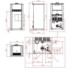 Pelletofen PALAZZETTI Ecofire Wilma Idro 18 KW Wasserführend 7 Pelletofen PALAZZETTI Ecofire Wilma Idro 18 KW Wasserführend -Chimney Geschaft Palazzetti Pelletofen Wilma Idro Technisches 900x900