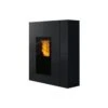 Pelletofen Edilkamin Blade2 H 22 Up 22,8 KW Wasserführend -Chimney Geschaft Pelletofen Edilkamin Blade2 H 18 22 UP wasserfuehrend Verkleidung Stahl Schwarz 900x900 1