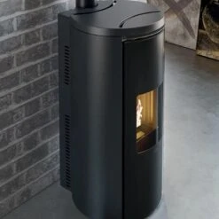 Pelletofen Edilkamin Celia Air Tight Plus 9,6 KW -Chimney Geschaft Pelletofen Edilkamin Celia Air Tight Plus stahl schwarz amb2 2023 900x900 2