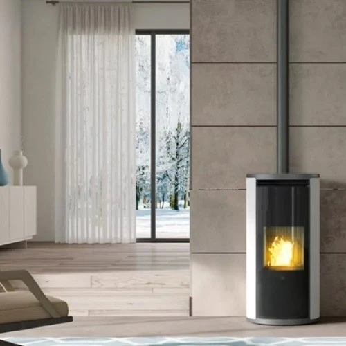 Pelletofen Edilkamin Evia2 Up 7,9 KW 4 Pelletofen Edilkamin Evia2 Up 7,9 KW – Bild 2