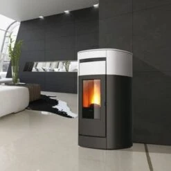 Pelletofen Edilkamin Vyda2 H 18 Up 19,2 KW Wasserführend -Chimney Geschaft Pelletofen Edilkamin Vyda H 18 18 7kW wasserfuhrend WeissXgttIBVc4sbOO 900x900