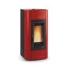 Pelletofen La Nordica Extraflame Isidora Idro H20 | 23,2 KW Wasserführend -Chimney Geschaft Pelletofen La Nordica Extraflame Isidora Idro H20 Bordeaux 900x900